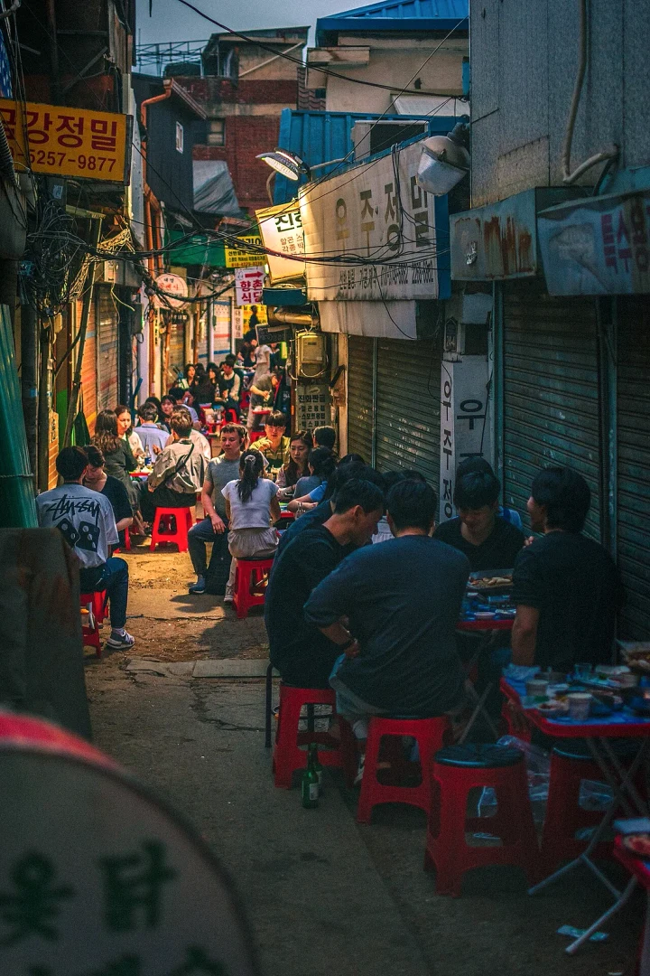 By day, Seoul makes things here. By night, Euljiro comes out to drink.